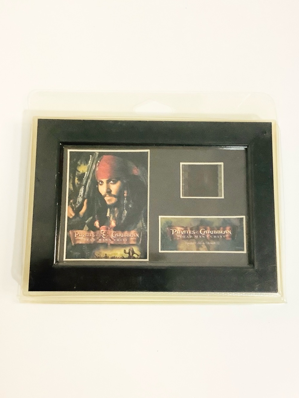 Pirates of the Caribbean 2 Framed Movie Film Cell S2 Memorabilia, Authenticity